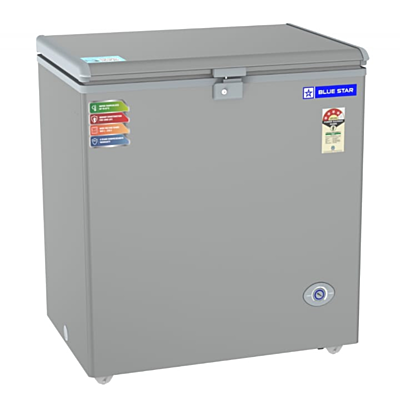 Side look of Blue Star Hard Top Deep freezer-CF4-180NPYW-SL Side look of Blue Star Hard Top Deep freezer-CF4-180NPYW-SL