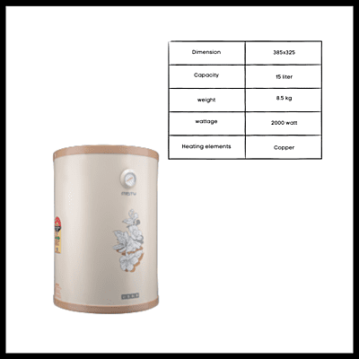 Usha 15 liter Water Heater-Misty-Ivory Usha 15 liter Water Heater-Misty-Ivory