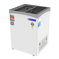 Blue Star Glass Top Deep Freezer-GT5-130NP with 108 litre Freezer capacity Blue Star Glass Top Deep Freezer-GT5-130NP with 108 litre Freezer capacity