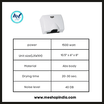 Avro Automatic hand dryer HD01 Avro Automatic hand dryer HD01