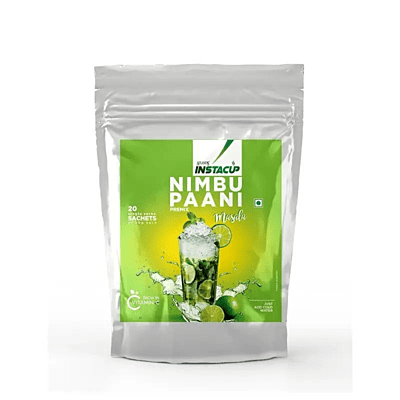 Atlantis InstaCup Instant Masala Nimbu Paani Premix-20 Sachets-20 Grams