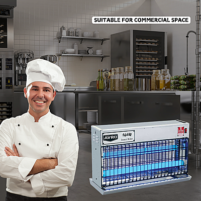 Best for Commercial Kitchen: Avro insect killer-1000 Stainless steel body classic series Best for Commercial Kitchen: Avro insect killer-1000 Stainless steel body classic series