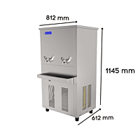 Dimension of Blue star SDLX 150150 B/C Water cooler with 12 months warranty Dimension of Blue star SDLX 150150 B/C Water cooler with 12 months warranty