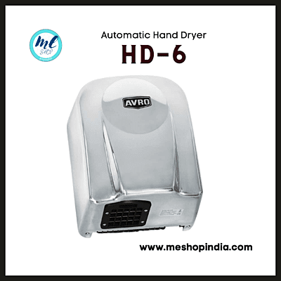 Avro Automatic hand dryer HD06-1650 W non magnetic SS 304 with hot & cold function