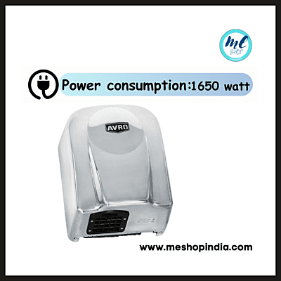 Avro Automatic hand dryer HD06-1650 W non magnetic SS 304 with hot & cold function Avro Automatic hand dryer HD06-1650 W non magnetic SS 304 with hot & cold function