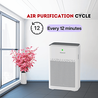 Honeywell Air Touch V2 purifying a room. Honeywell Air Touch V2 purifying a room.