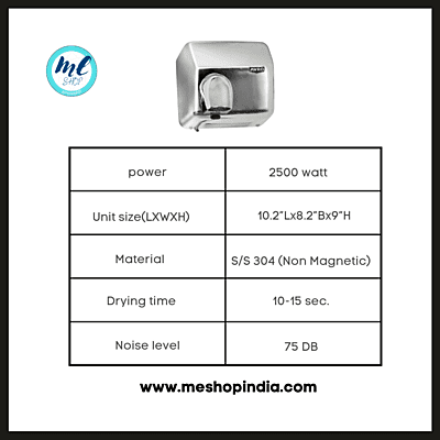 Avro Automatic Hand Dryer HD07 Avro Automatic Hand Dryer HD07
