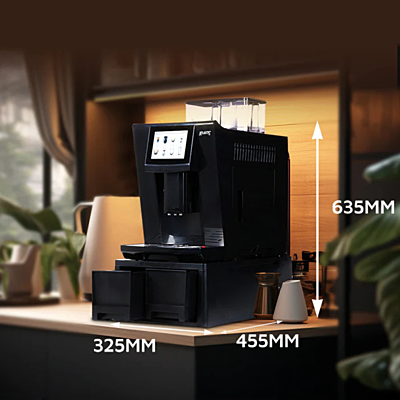 Dimension of Atlantis Brew Fully Automatic Bean to Cup Coffee Machine Dimension of Atlantis Brew Fully Automatic Bean to Cup Coffee Machine