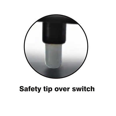 Padmini Quartz Heater Lava 1500 with Safety tip over switch Padmini Quartz Heater Lava 1500 with Safety tip over switch