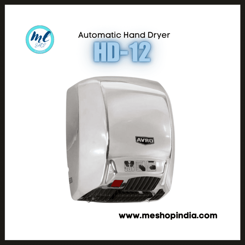 Avro Automatic Hand Dryer HD12 Stainless steel body-2750W Avro Automatic Hand Dryer HD12 Stainless steel body-2750W