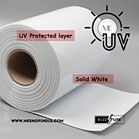 Buzz Lite PVC Roll-Welding Grade 50 mtr-2 MM x 300 mm Solid white with 12 months warranty