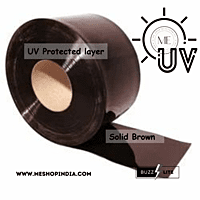 Buzz Lite PVC Roll-Welding Grade 50 mtr-3 MM x 200 mm Solid Brown with 12 months warranty