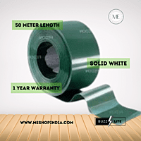 Buzz Lite PVC Roll-Welding Grade 50 mtr-2 MM x 200 mm Solid Green with 12 months warranty