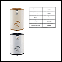 Usha 35 liter Water Heater-Misty-Ivory gold