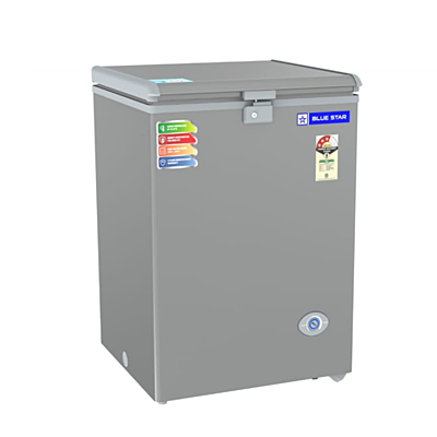 Side look of Blue Star Small Deep freezer-CF3-130NPYW-SL Side look of Blue Star Small Deep freezer-CF3-130NPYW-SL