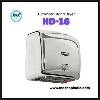 Avro Automatic Hand Dryer HD-16 Stainless Steel non Magnetic  2000 watt