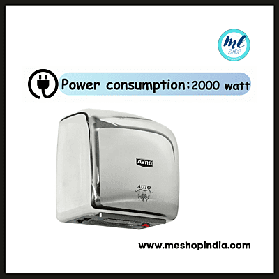Avro Automatic Hand Dryer HD-16 Stainless Steel non Magnetic 2000 watt Avro Automatic Hand Dryer HD-16 Stainless Steel non Magnetic 2000 watt