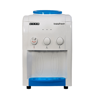 Front look of Usha Instafresh Table Top water dispenser price