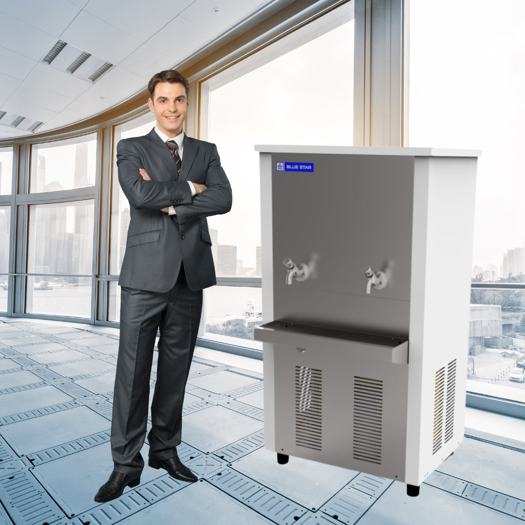 Blue Star NST80120B water cooler suitable for home or office use.