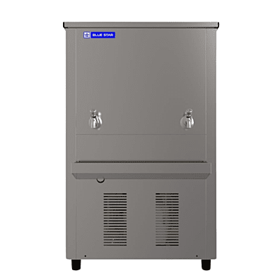 "Blue Star SDLX60120C industrial water cooler with 120-liter storage."
