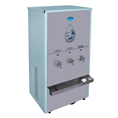 Side view of Aquaguard Green Pure Chill 120 PSS UV Commercial Water Purifier Side view of Aquaguard Green Pure Chill 120 PSS UV Commercial Water Purifier