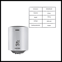 Usha 25 liter Water Heater-warmboy