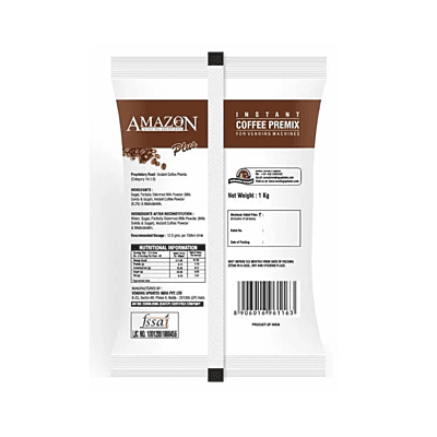 Amazon 3 in 1 Plus Instant Coffee Premix-1kg Amazon 3 in 1 Plus Instant Coffee Premix-1kg