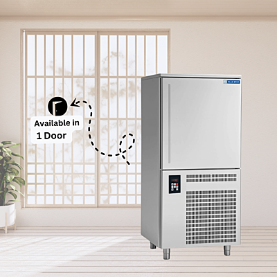 Rapid freezing process in action on a Blue Star BF15G Blast Freezer. Rapid freezing process in action on a Blue Star BF15G Blast Freezer.