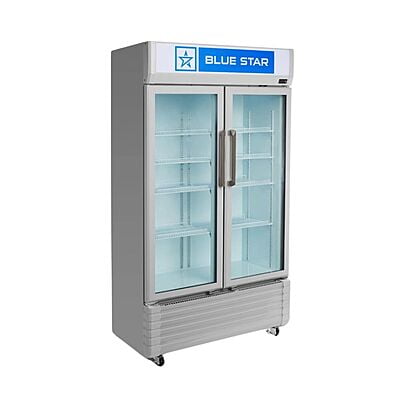 Side look of Blue Star Visi Cooler VC590D-530 liters Side look of Blue Star Visi Cooler VC590D-530 liters
