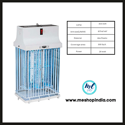 Specification of Avro domestic hut double-20watt Flying insect killer machine