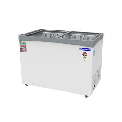 Blue Star 315L Deep Freezer GT5-350N, 5-star energy efficient, flat glass top Blue Star 315L Deep Freezer GT5-350N, 5-star energy efficient, flat glass top