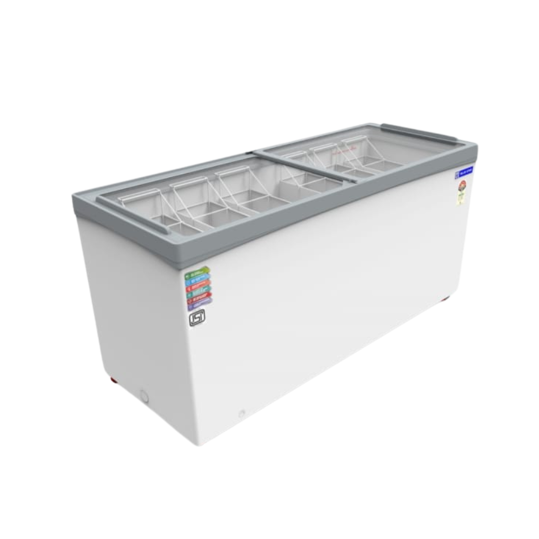 Shop Online Blue Star Flat glass top GT5-475NE Deep Freezer at Me shop Shop Online Blue Star Flat glass top GT5-475NE Deep Freezer at Me shop