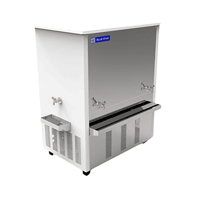 New Blue star SDLX 200400B water cooler SS 304 body, multi sides faucets