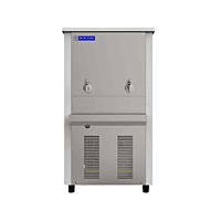 Front view of Blue Star 6080 water cooler with a pre-coated sheet body in the NST series. Front view of Blue Star 6080 water cooler with a pre-coated sheet body in the NST series.