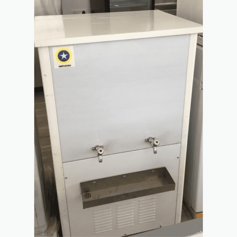 Nirvana Storage Water Cooler NSW150150, front view. Nirvana Storage Water Cooler NSW150150, front view.