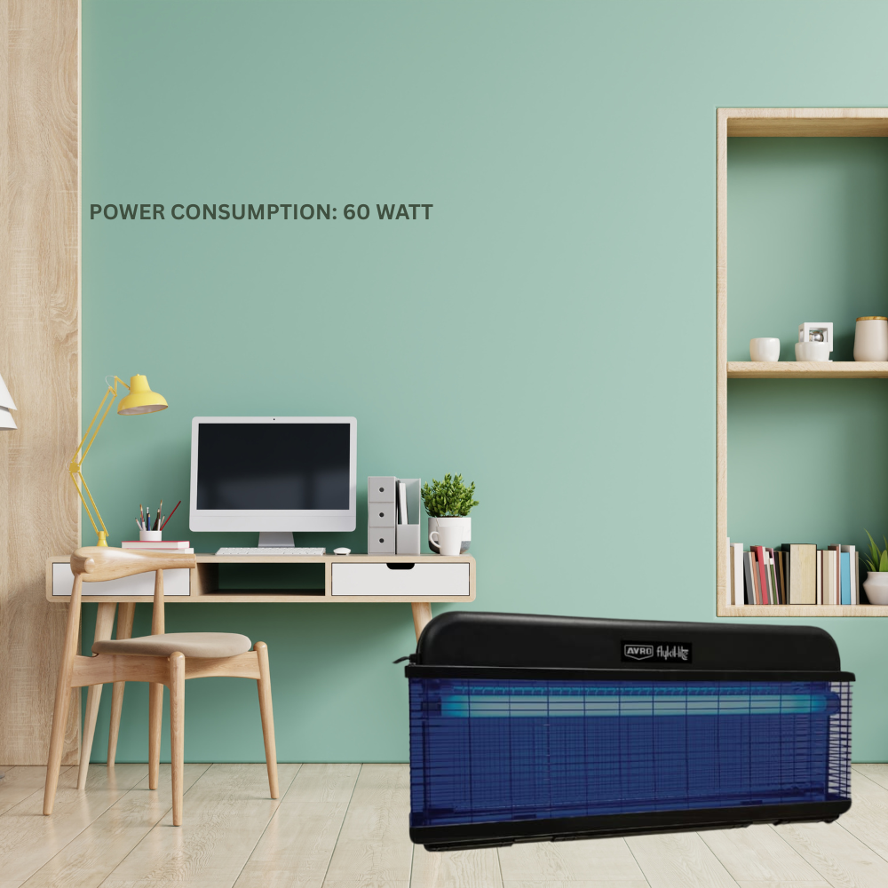 Avro 1600 insect killer with UV light and electric grid. Avro 1600 insect killer with UV light and electric grid.