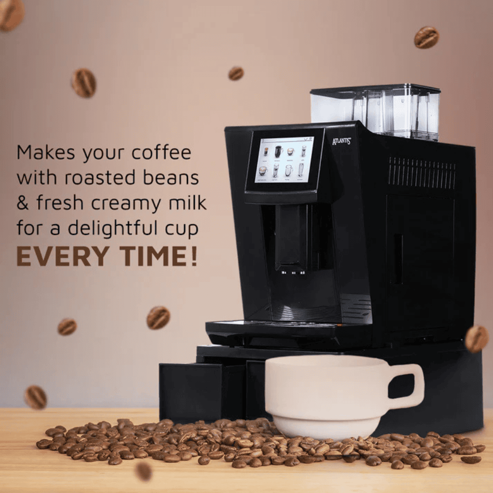 Atlantis Brew: The Ultimate Bean to Cup Coffee Machine for Gurgaon