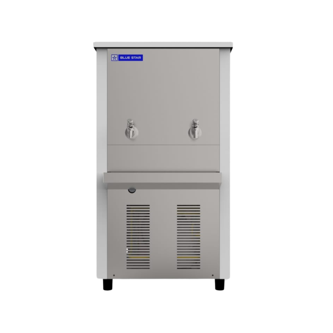 Front look of Blue star NST 6080C Stainless Steel body water cooler