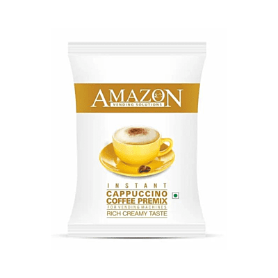 AMAZON 3 in 1 Instant Cappuccino Coffee Premix-1kg-Rich Creamy Flavor AMAZON 3 in 1 Instant Cappuccino Coffee Premix-1kg-Rich Creamy Flavor