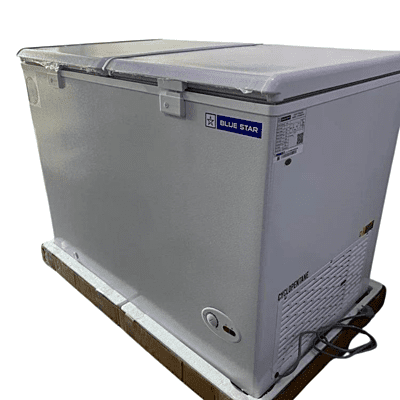 Original images of Blue star Hard Top 330 liter Deep Freezer CF5-330NEYW Original images of Blue star Hard Top 330 liter Deep Freezer CF5-330NEYW