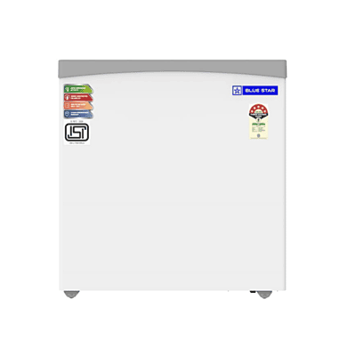 Front look of Blue Star Glass Top Deep Freezer-GT5-180NP Front look of Blue Star Glass Top Deep Freezer-GT5-180NP