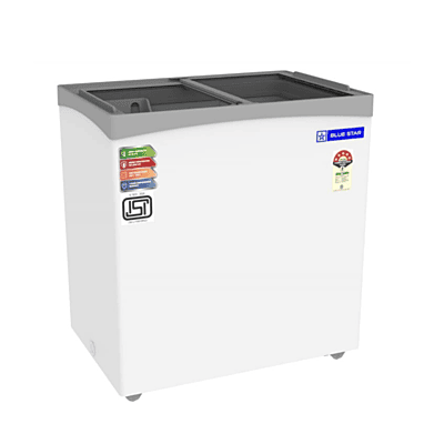 Shop Online Blue Star Flat Glass Top Deep Freezer - GT5-180NP at Me shop Shop Online Blue Star Flat Glass Top Deep Freezer - GT5-180NP at Me shop