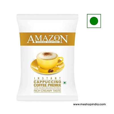 AMAZON 3 in 1 Instant Cappuccino Coffee Premix-1kg-Rich Creamy Flavor AMAZON 3 in 1 Instant Cappuccino Coffee Premix-1kg-Rich Creamy Flavor