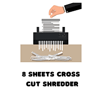 Kores Easy Cut Paper Shredder Machine Model-825