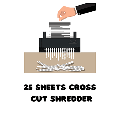 Kores Easy Cut Paper Shredder Machine Model-873 Kores Easy Cut Paper Shredder Machine Model-873
