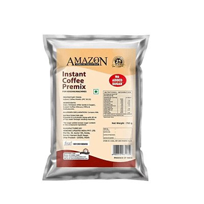 Amazon 3 in 1 Instant Coffee Premix-750gram-No Added Sugar