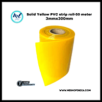 Buzz Lite PVC Roll-Welding Grade 50 mtr-3 MM x300 mm Solid yellow with 12 months warranty