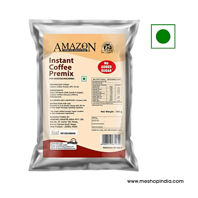 Amazon 3 in 1 Instant Coffee Premix-750gram-No Added Sugar Amazon 3 in 1 Instant Coffee Premix-750gram-No Added Sugar