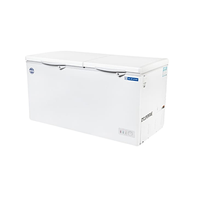 Side Look of Blue star Cooler and Deep Freezer 350 liter-CHFK350DGS Side Look of Blue star Cooler and Deep Freezer 350 liter-CHFK350DGS