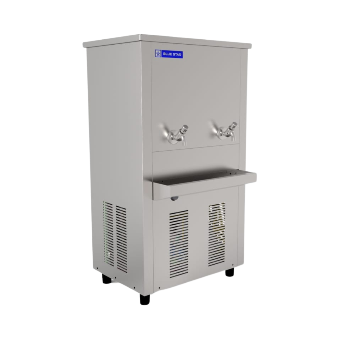 leek stainless steel Blue Star SDLX 80120C water cooler. leek stainless steel Blue Star SDLX 80120C water cooler.
